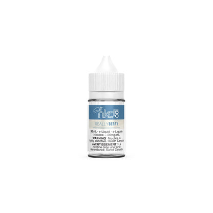 Naked 100 Salt Nic Ejuice 30ml bottle in the flavour Really Berry