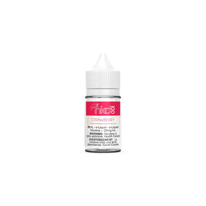 Naked 100 Salt Nic Ejuice 30ml bottle in the flavour Strawberry