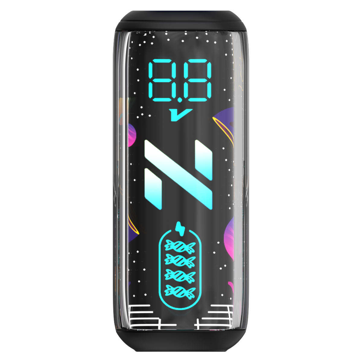 Nova Sphere 510 Battery Black Front View