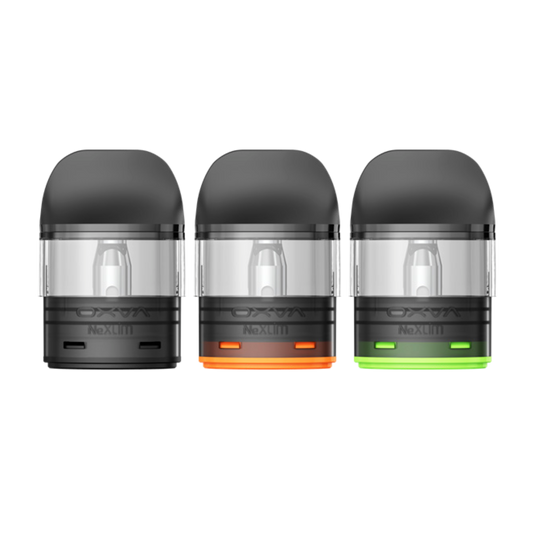 OXVA NeXLIM Replacement Pods 0.6 ohm 0.8 ohm 1.2 ohm 3 pack 4mL