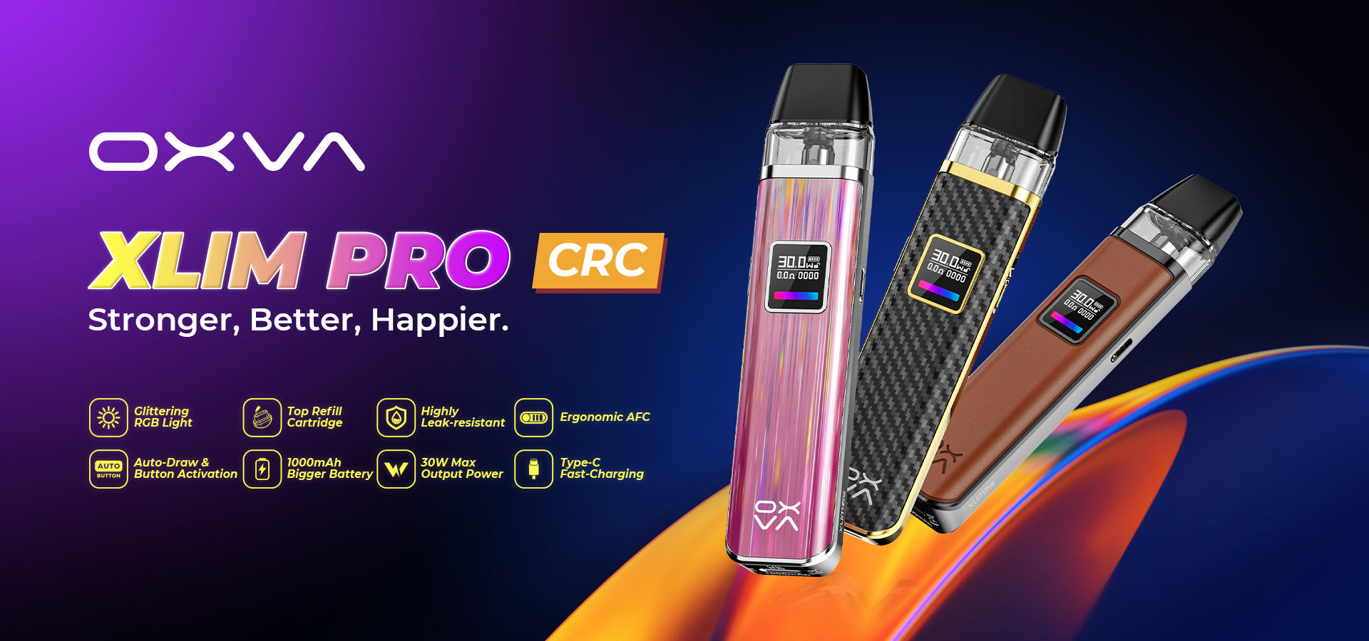 OXVA XLIM PRO POD KIT CRC Banner