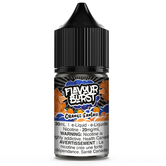 Flavour Burst Salt Nic E-Liquid Orange Fantasi