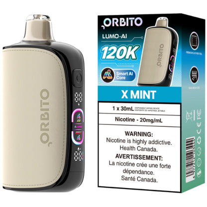 Orbito Lumo AI 120K Disposable Vape X Mint
