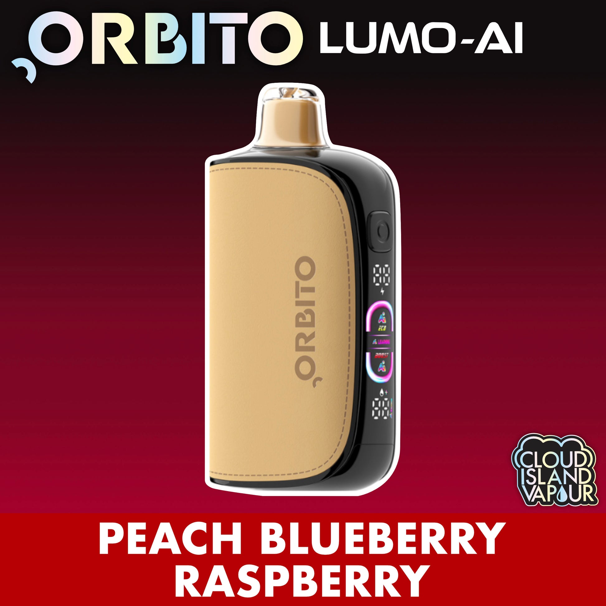 Orbito Lumo AI 120K Peach Blueberry Raspberry