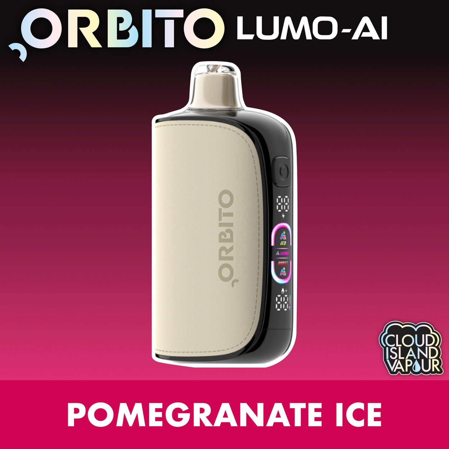 Orbito Lumo AI 120K Pomegranate Ice