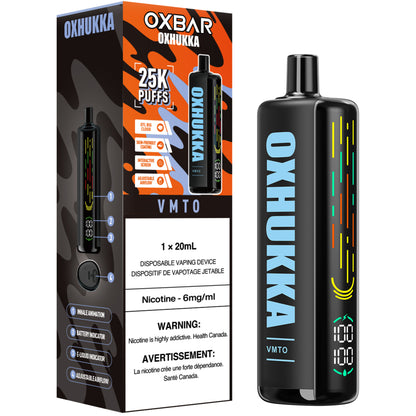 Oxbar Oxhukka Disposable Vape VMTO