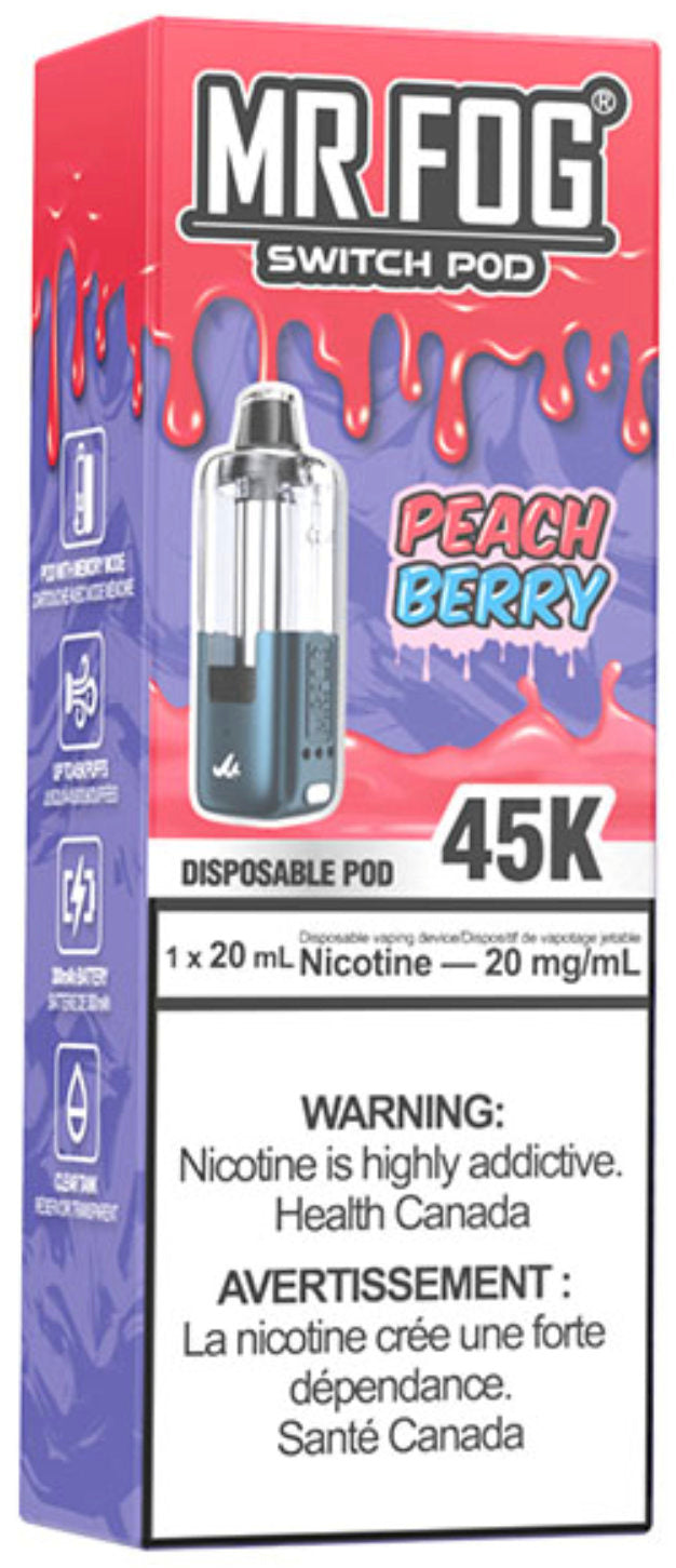 Peach Berry MR FOG SWITCH POD Pod Package