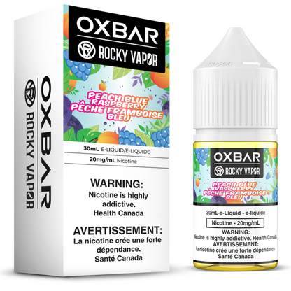 Peach Blue Raspberry Rocky Vapor Oxbar E-Liquids