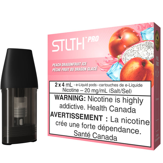 Peach Dragonfruit Ice STLTH PRO Pod Pack