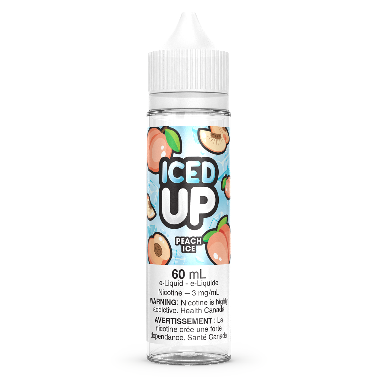 Peach Ice Iced Up E-Liquid 60ml