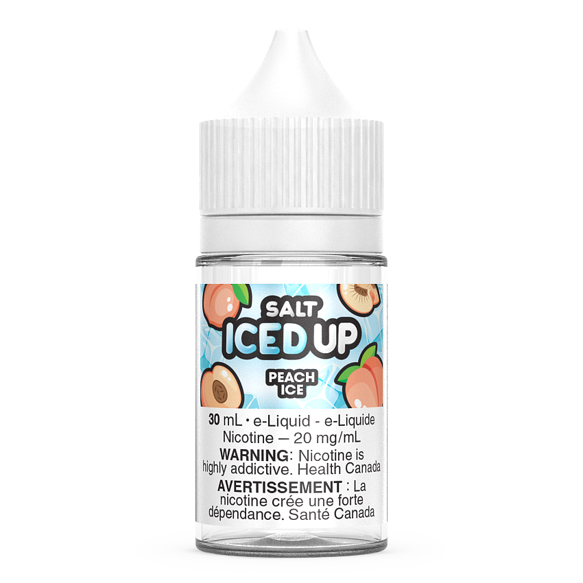 Peach Ice Iced Up Salt E-Liquid