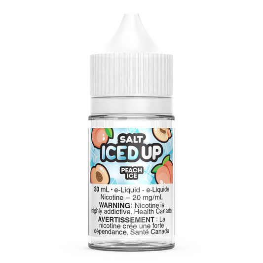 Peach Ice Iced Up Salt E-Liquid