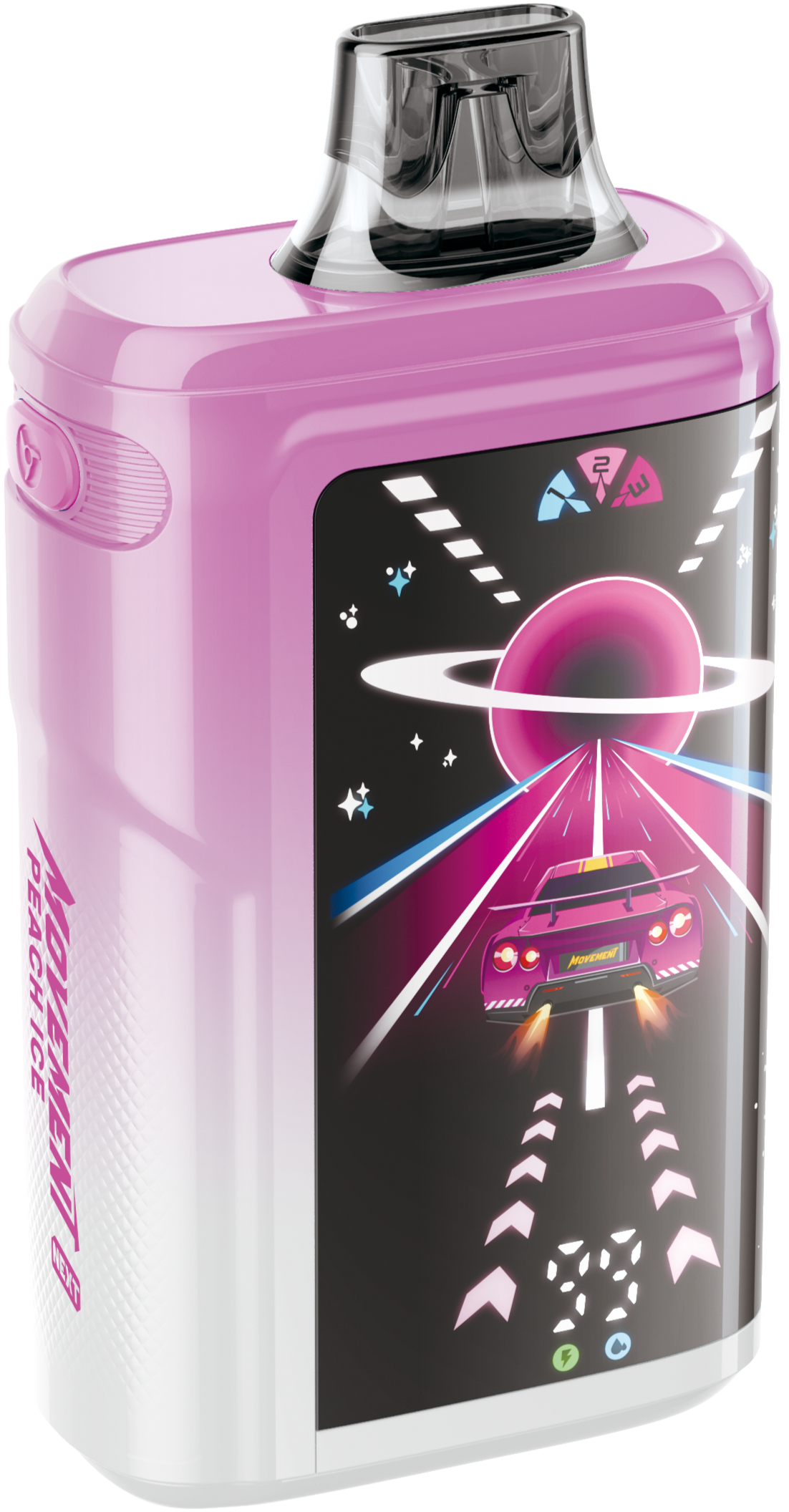 Lost Vape Movement Next 30K Disposable Vape - Peach Ice Cloud Island Vapour Lost Vape Movement Next 30K Disposable Vape - Peach Ice Cloud Island Vapour