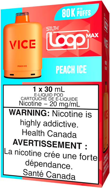 Peach Ice STLTH LOOP MAX X VICE Pod Pack