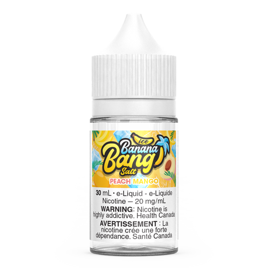 Peach Mango Banana Bang Ice Salt Nic Vape Juice 30mL