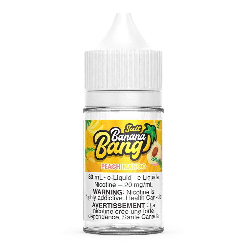 Peach Mango Banana Bang Salt Nic Vape Juice 30mL