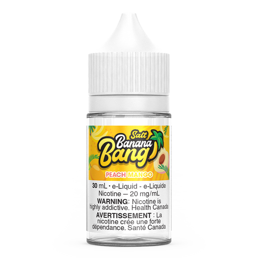 Peach Mango Banana Bang Salt Nic Vape Juice 30mL