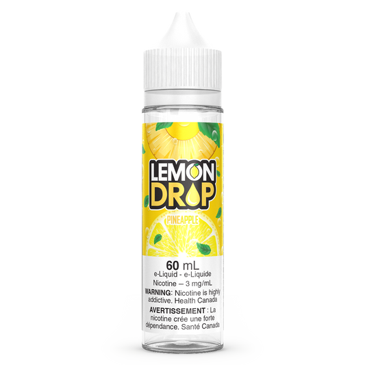 Pineapple LEMON DROP Vape Juice E-Liquid 60mL Freebase