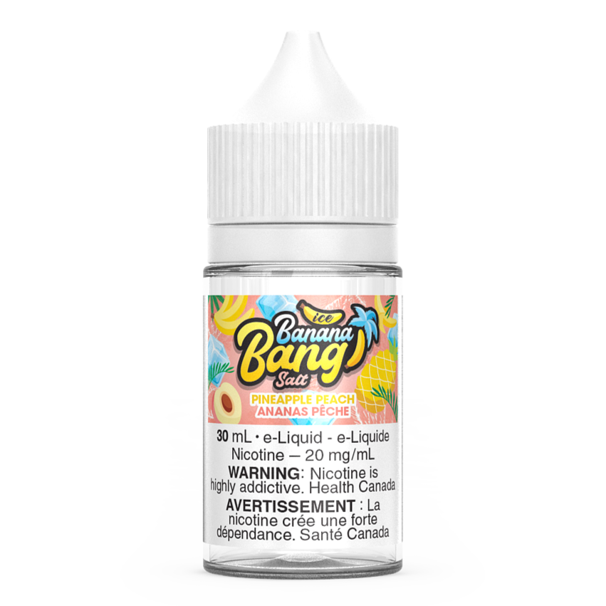 Pineapple Peach Banana Bang Ice Salt Nic Vape Juice 30mL