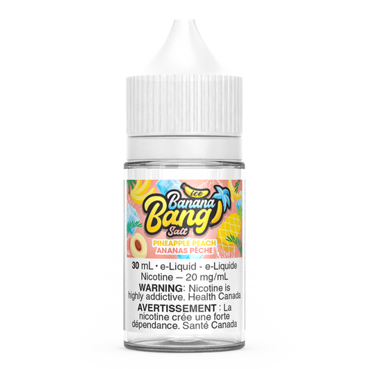 Pineapple Peach Banana Bang Ice Salt Nic Vape Juice 30mL