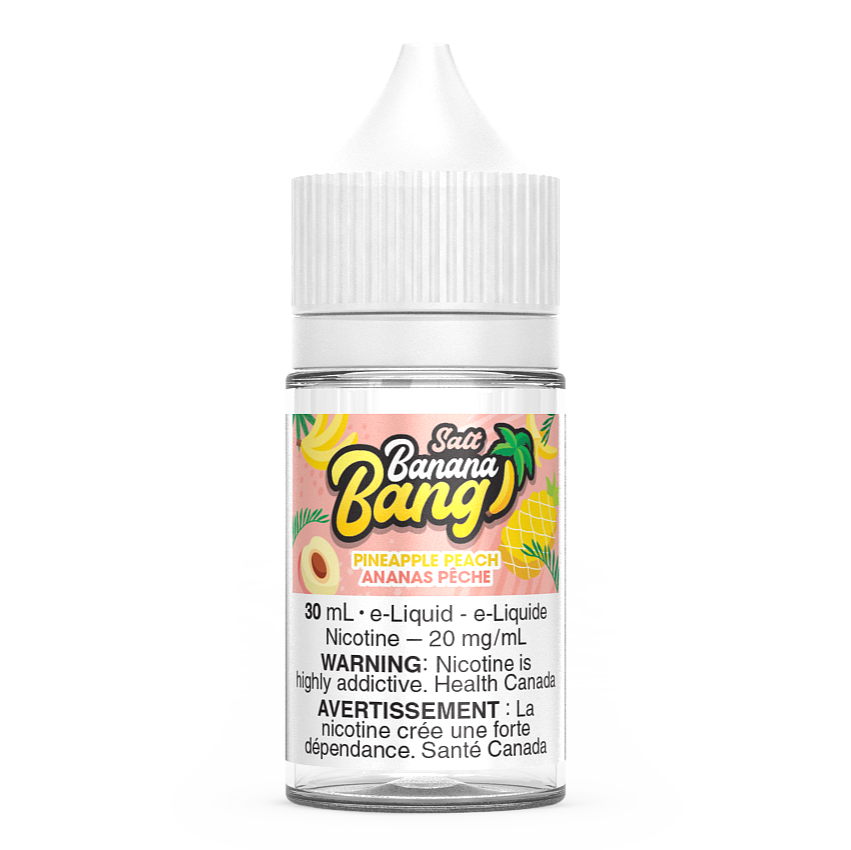 Pineapple Peach Banana Bang Salt Nic Vape Juice 30mL