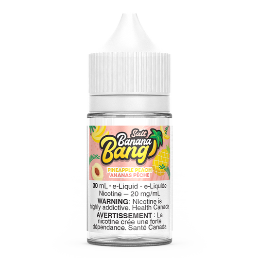 Pineapple Peach Banana Bang Salt Nic Vape Juice 30mL