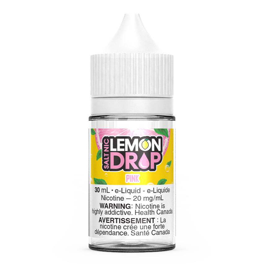 Pink LEMON DROP Salt Nic Vape Juice E-Liquid 30mL