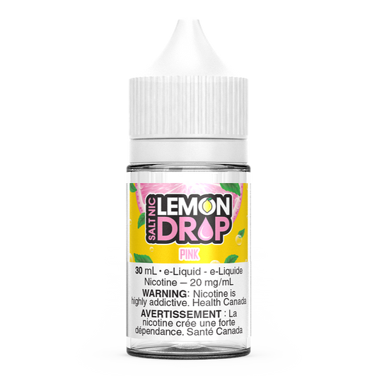 Pink LEMON DROP Salt Nic Vape Juice E-Liquid 30mL