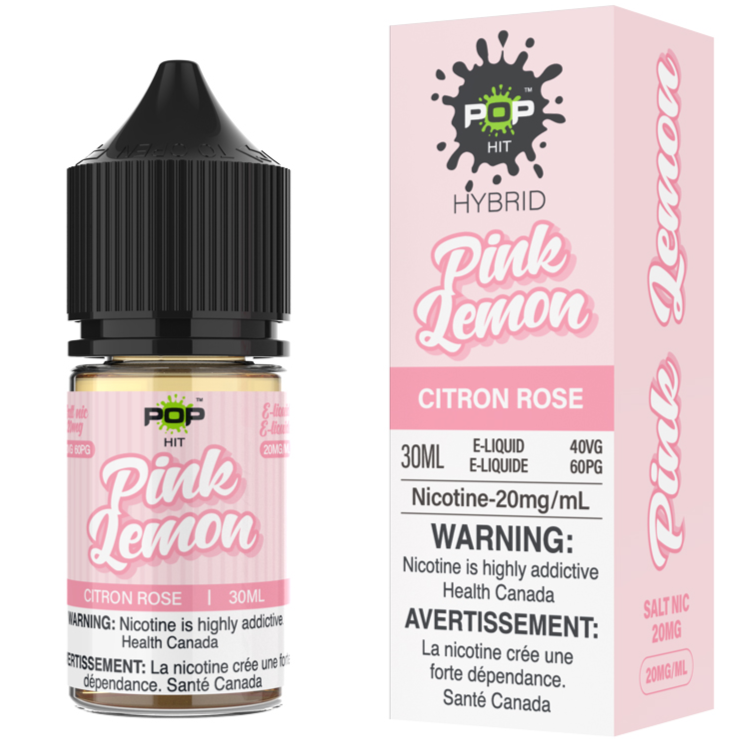 Pink Lemon Pop Hit Vape Juice Salt Nic E-Liquid 20mg 30mL