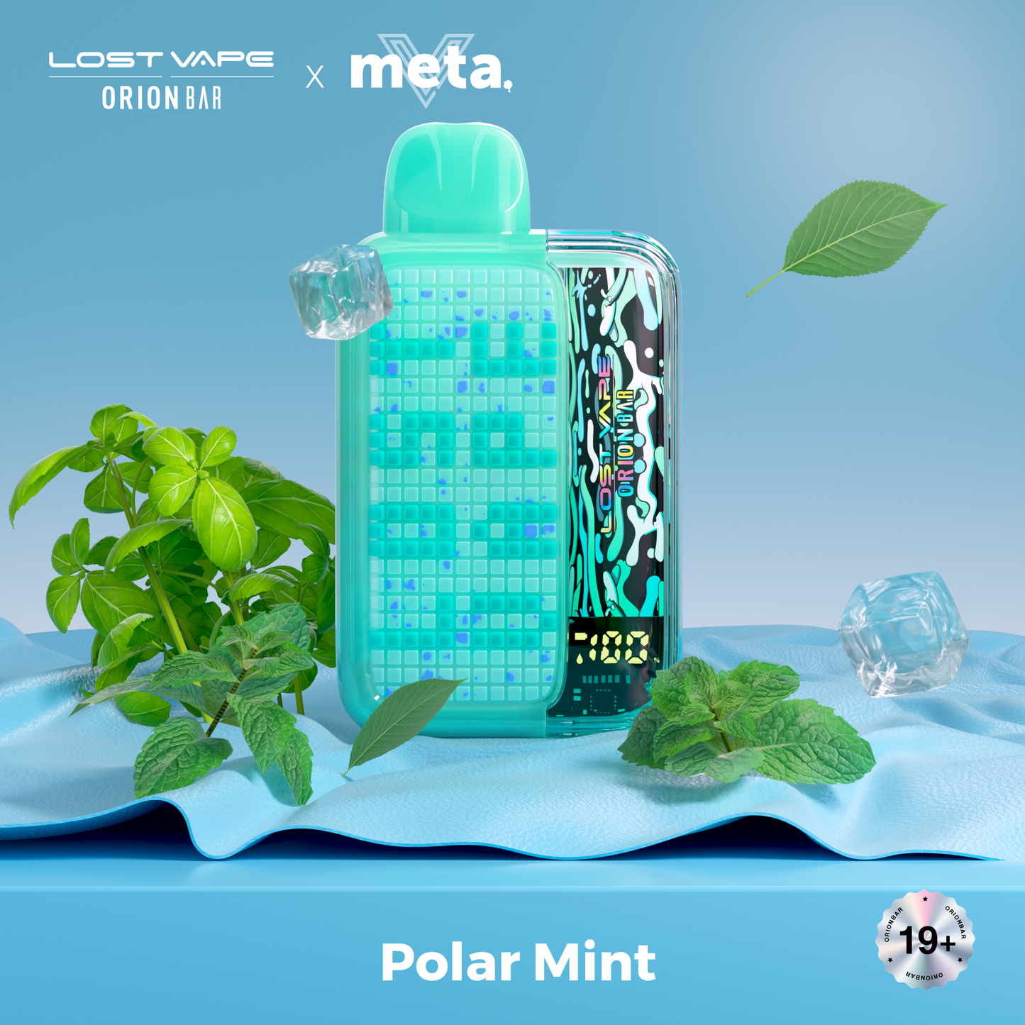 Polar Mint Lost Vape Orion Bar 10000 Puffs 10K Disposable Vape