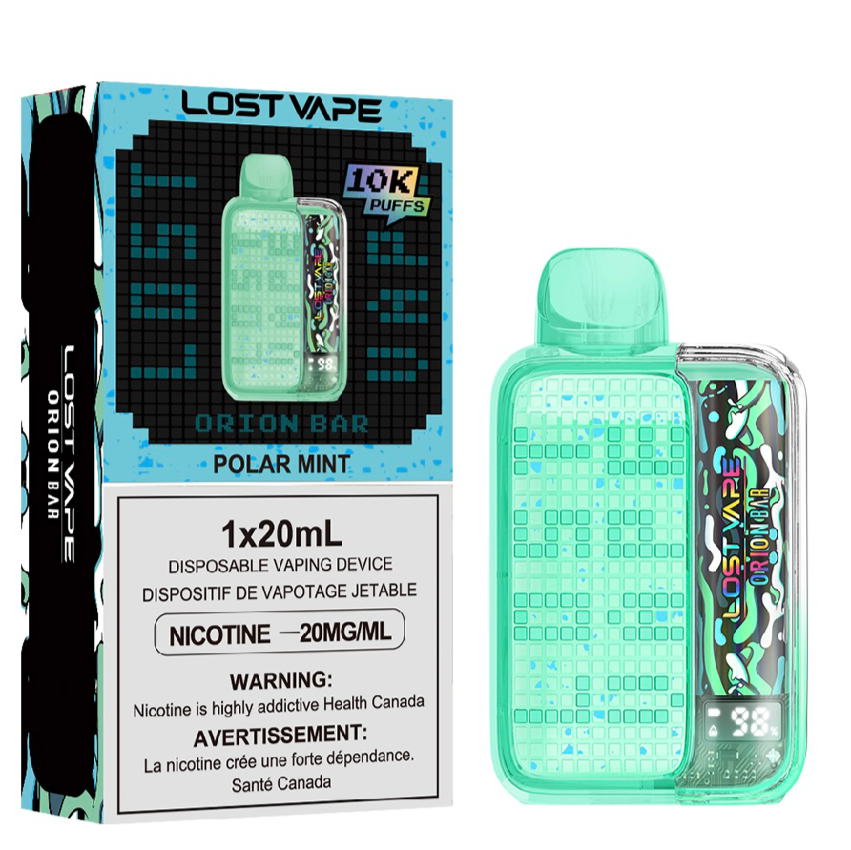 Polar Mint Lost Vape Orion Bar 10K Disposable Vape