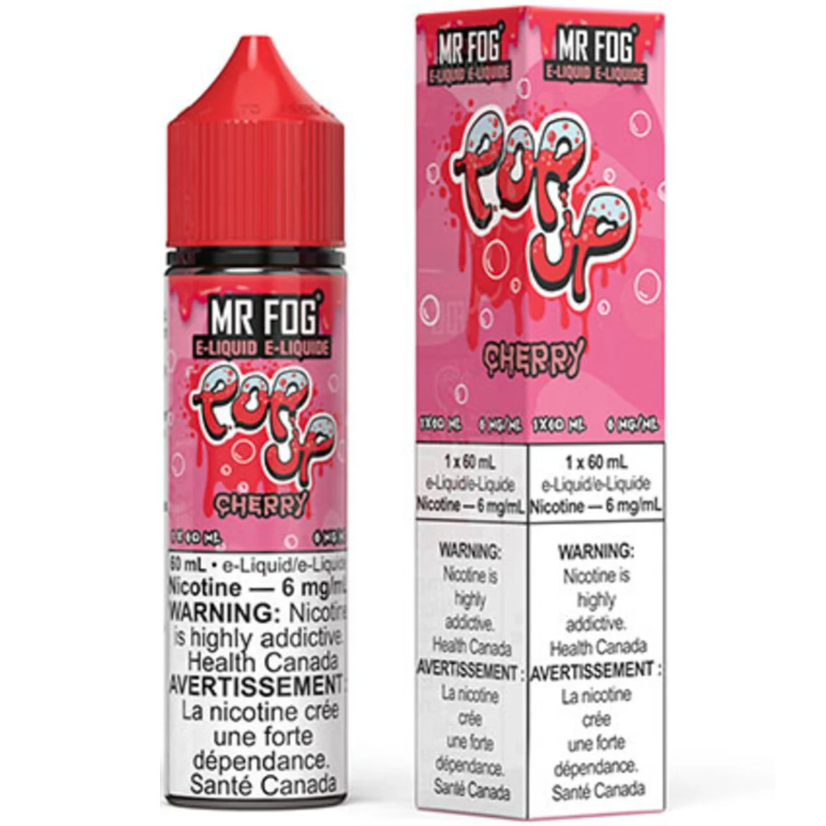 Pop Up Series Cherry MR FOG E-Liquid 60mL