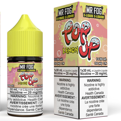 Pop Up Series Lemon MR FOG Salt Nic E-Liquid