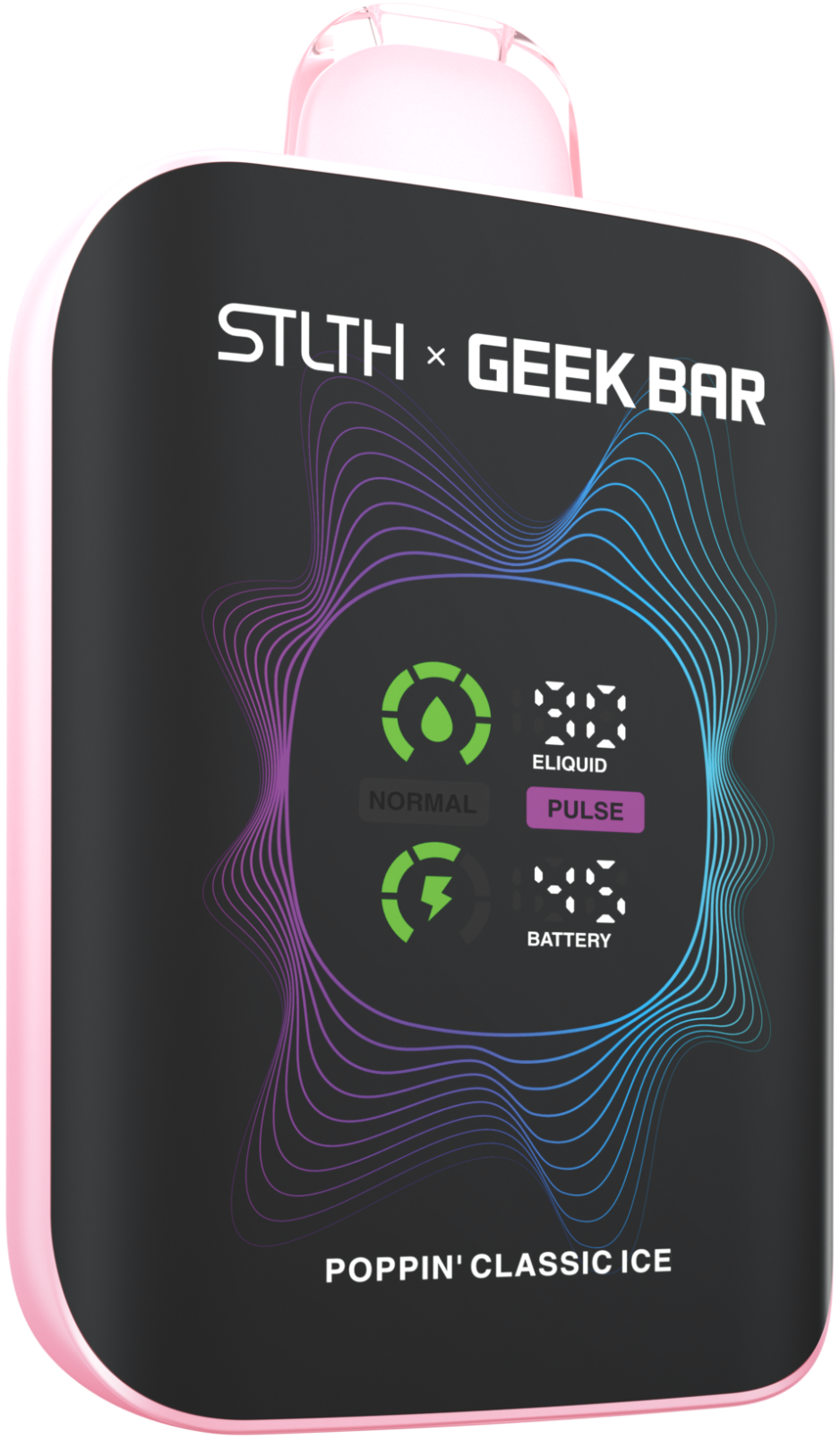 Poppin' Classic Ice STLTH X GEEK BAR