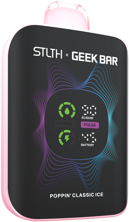 Poppin' Classic Ice STLTH X GEEK BAR