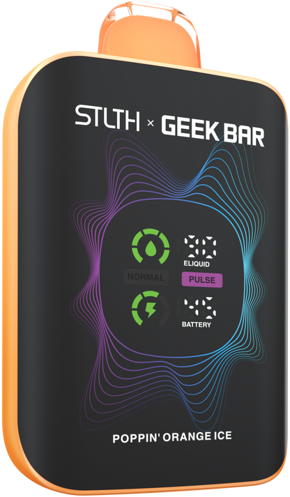 Poppin' Orange Ice STLTH X GEEK BAR