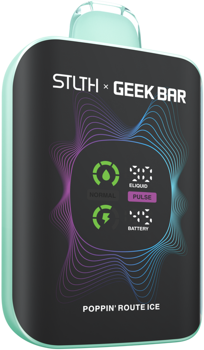 Poppin' Route Ice STLTH X GEEK BAR