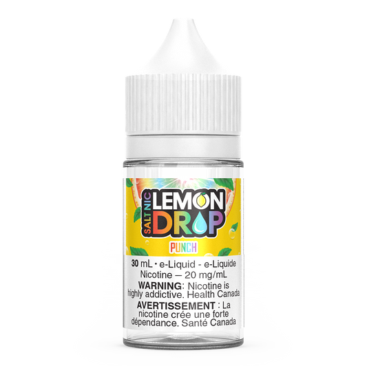 Punch Ice LEMON DROP Salt Nic Vape Juice E-Liquid 30mL