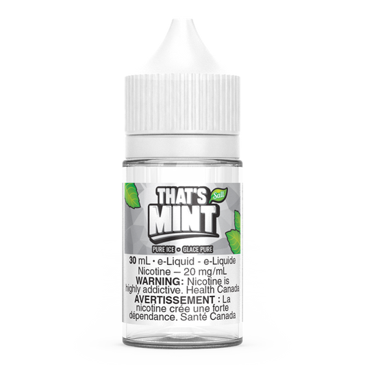 Pure Ice Thats Mint Salt Nic Vape Juice