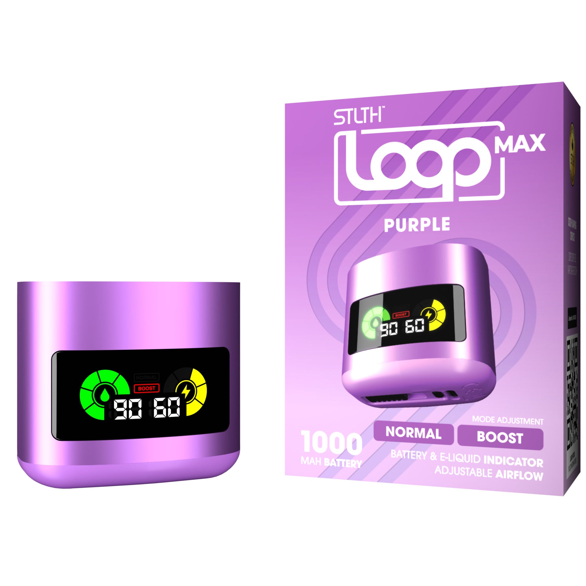 Purple STLTH LOOP MAX Device