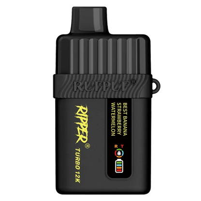 RIPPER TURBO 12K Disposable Vape - Best Banana Strawberry Watermelon Cloud Island Vapour RIPPER TURBO 12K Disposable Vape - Best Banana Strawberry Watermelon Cloud Island Vapour