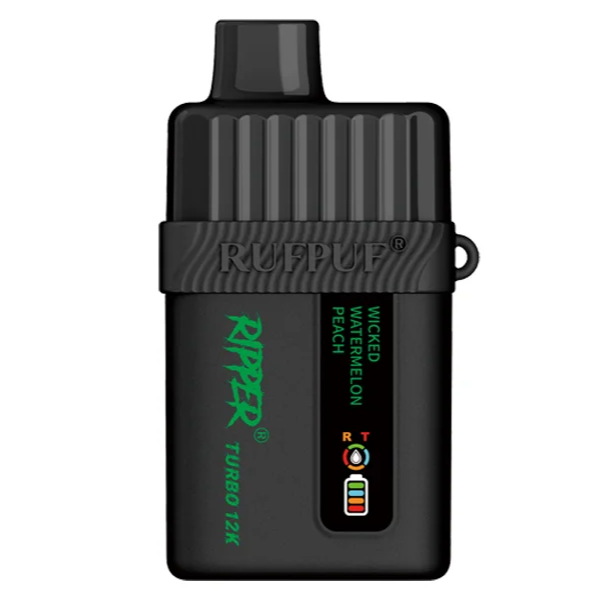 Vapes Ripper Pods RIPPER TURBO 12K Disposable Vape - Wicked Watermelon Peach – Cloud ...