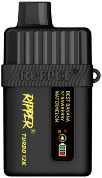 RIPPER TURBO 12K Puffs Disposable Vape Best Banana Strawberry Watermelon