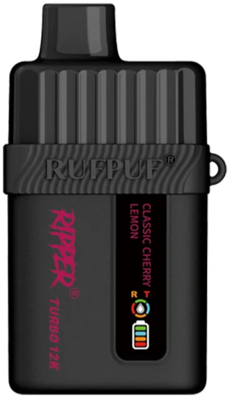 RIPPER TURBO 12K Puffs Disposable Vape Classic Cherry Lemon