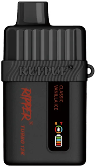 RIPPER TURBO 12K Puffs Disposable Vape Classic Vanilla Ice