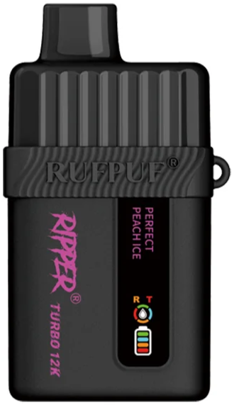 RIPPER TURBO 12K Puffs Disposable Vape Perfect Peach Ice