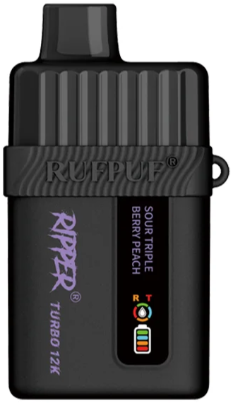 RIPPER TURBO 12K Puffs Disposable Vape Triple Berry Peach