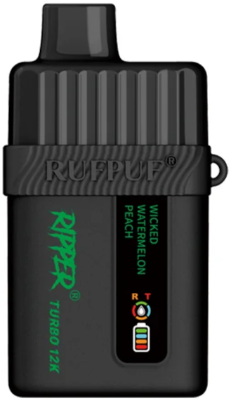 RIPPER TURBO 12K Puffs Disposable Vape Wicked Watermelon Peach