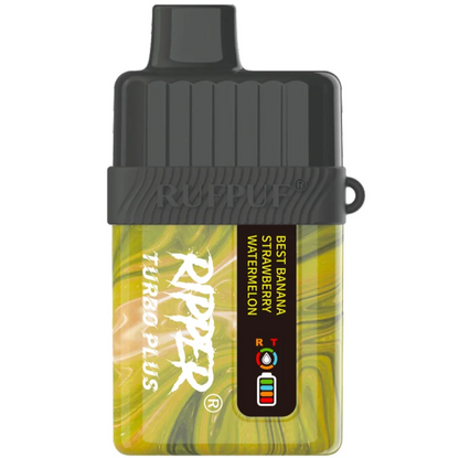 RIPPER TURBO PLUS Disposable Vape - Best Banana Strawberry Watermelon Cloud Island Vapour RIPPER TURBO PLUS Disposable Vape - Best Banana Strawberry Watermelon Cloud Island Vapour