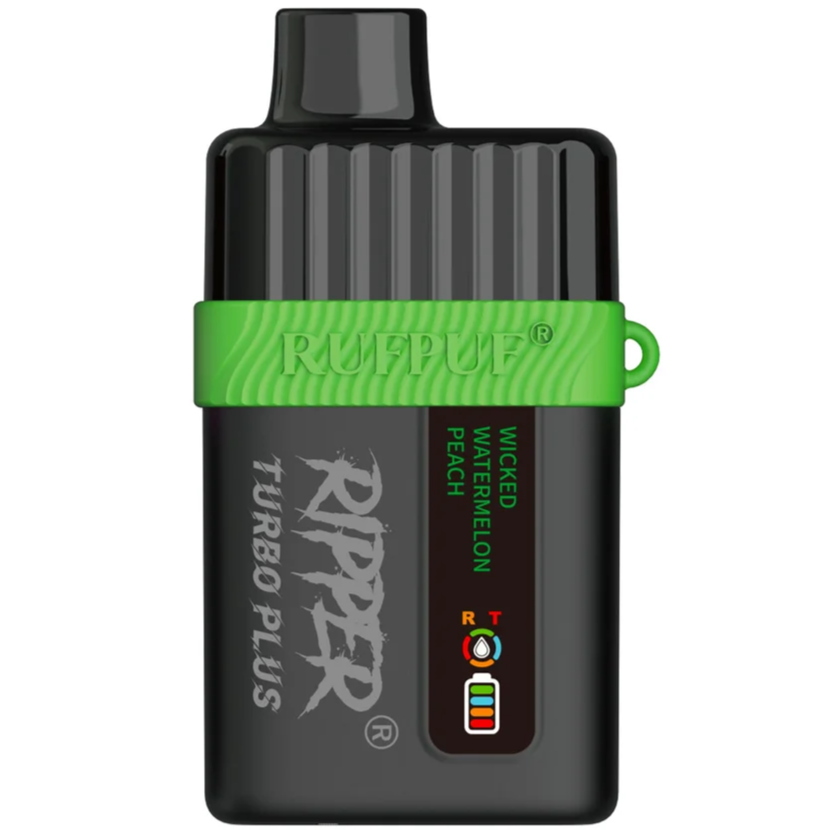 RIPPER TURBO PLUS Disposable Vape Wicked Watermelon Peach